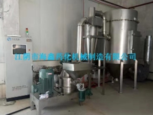 Customer installation site of pesticide special ultra-fine grinding unit